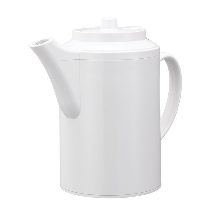 Service Ideas Plastic Teapot, 16 oz. - White