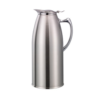 Service Ideas Stainless Steel Pitcher, Silver - 1.5 Liters 50.7 oz.