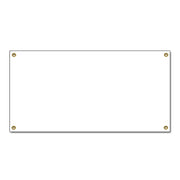 Cosco Industries 098183 Vinyl Banner, 2' x 4', White - Default Title