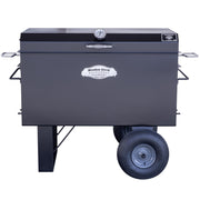 Meadow Creek BBQ42 Stainless Steel BBQ Pit, 34" x 56", Black - photo 3