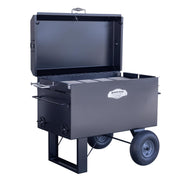 Meadow Creek BBQ42 Stainless Steel BBQ Pit, 34" x 56", Black - photo 4