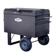 Meadow Creek BBQ42 Stainless Steel BBQ Pit, 34" x 56", Black - photo 5