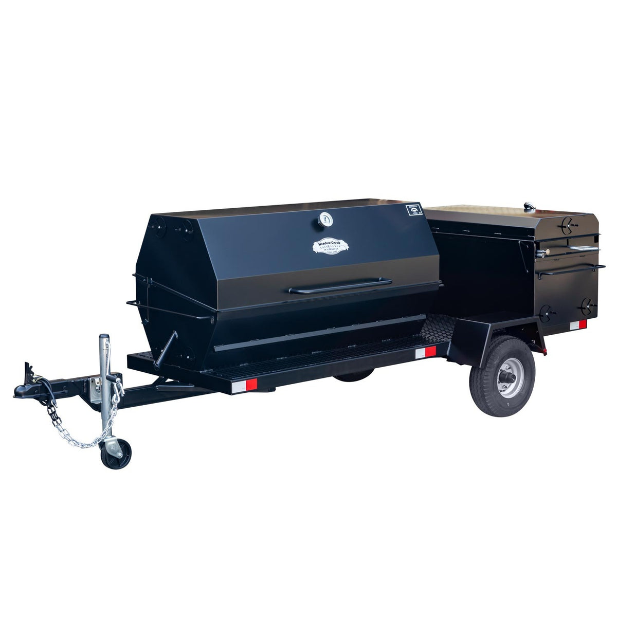 Meadow Creek Stainless Steel Towable Combo, 56" Wide, Black - 148"