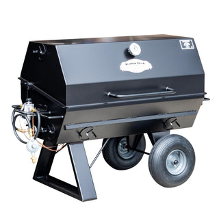 Meadow Creek Pig Roaster, Black - 52"