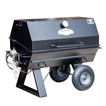 Meadow Creek Pig Roaster, Black - 52"