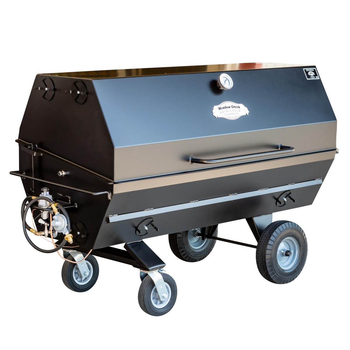 Meadow Creek Pig Roaster, Black - photo 4