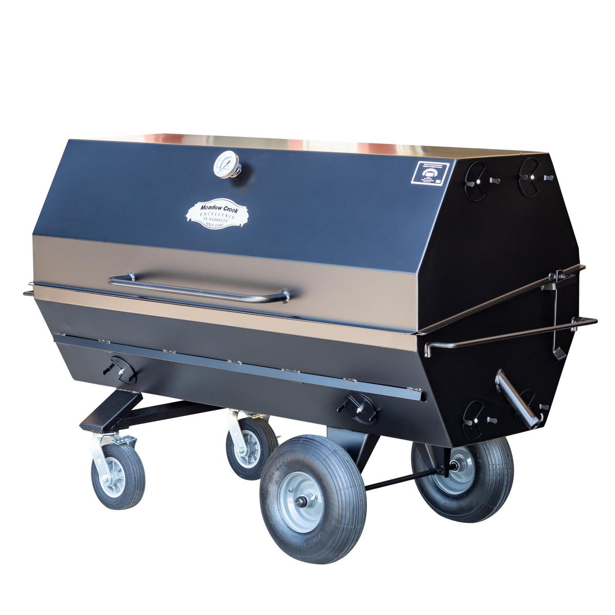 Meadow Creek Pig Roaster, Black - 72"