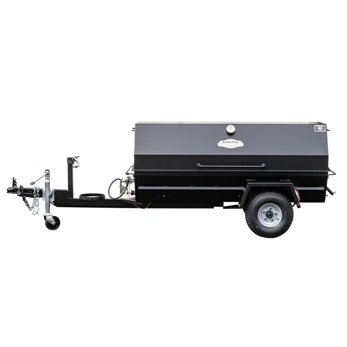 Meadow Creek Stainless Steel Pig Roaster, 45" High, Black - 130"