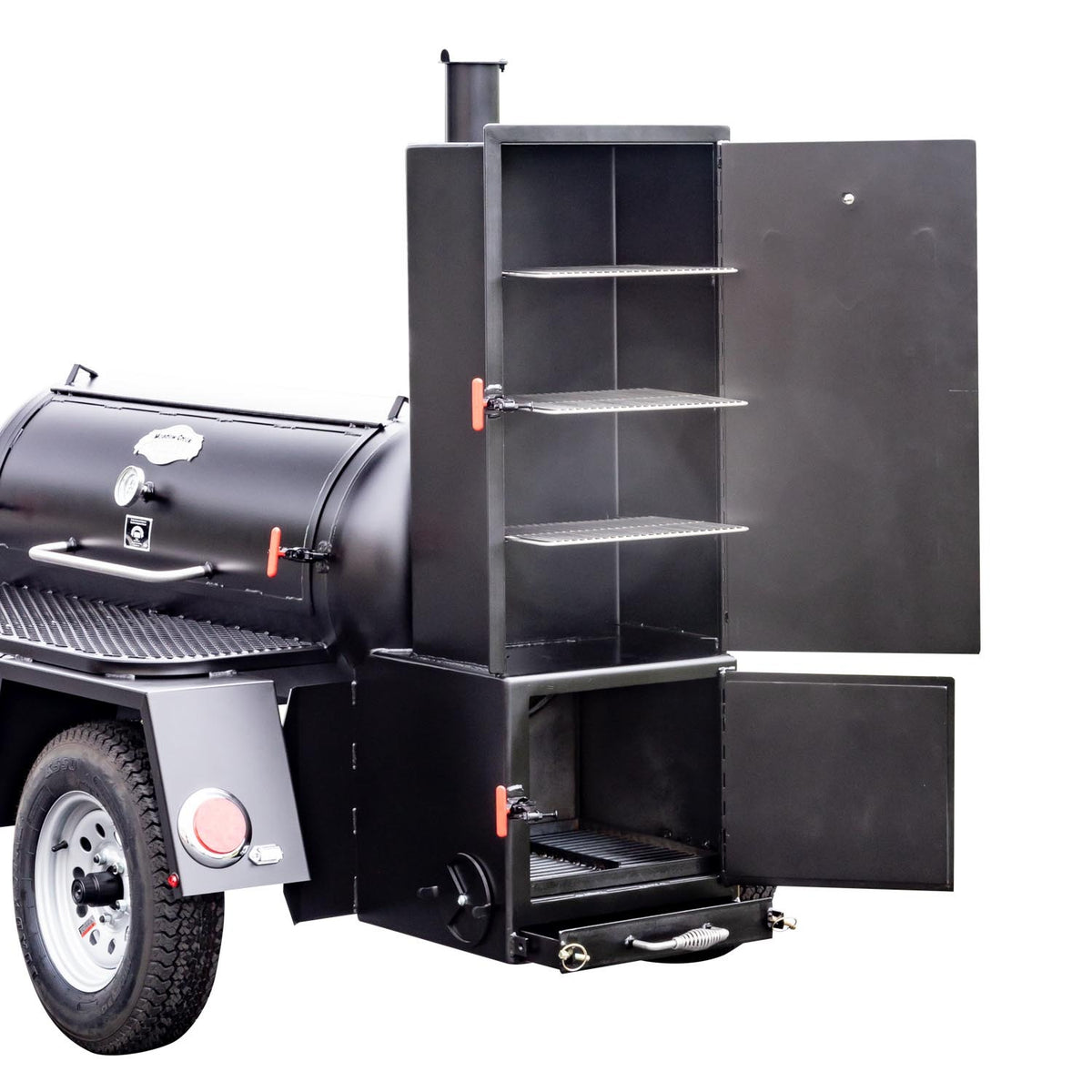 Meadow Creek Stainless Steel Smoker, Black - photo 4