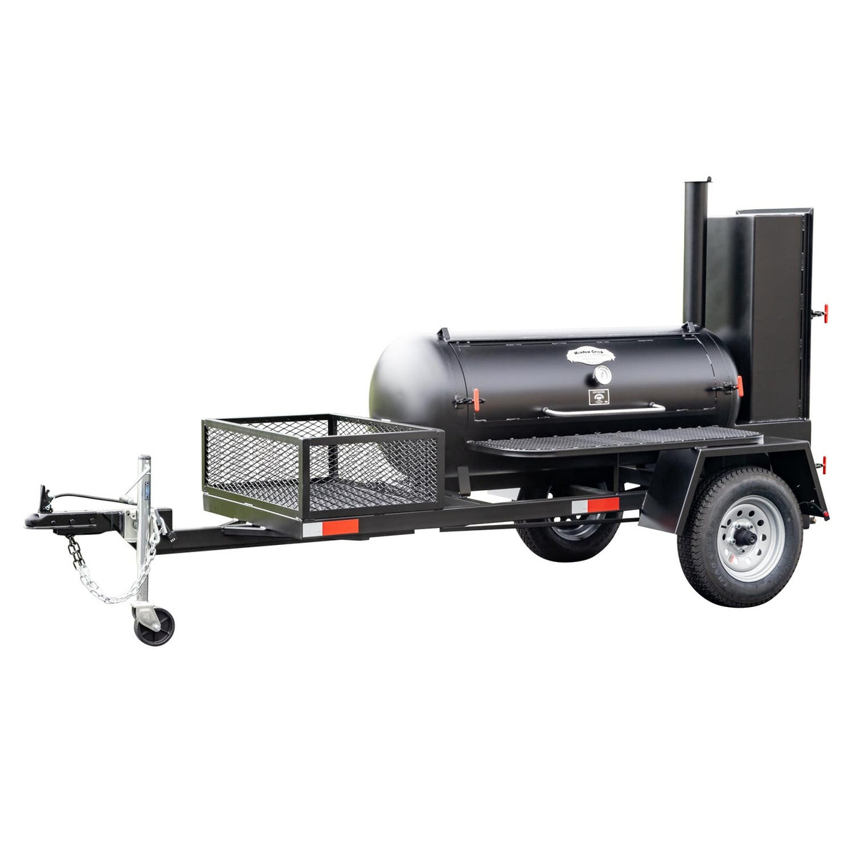 Meadow Creek Stainless Steel Smoker, Black - 150"