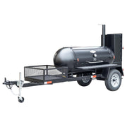 Meadow Creek Stainless Steel Smoker, Black - 175 1/2"