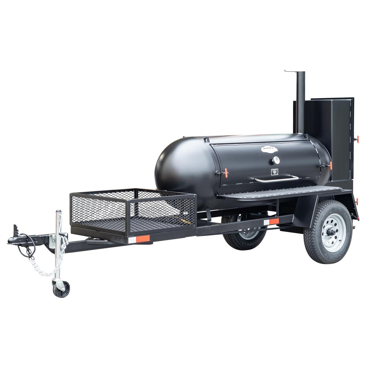 Meadow Creek Stainless Steel Smoker, Black - 175 1/2"
