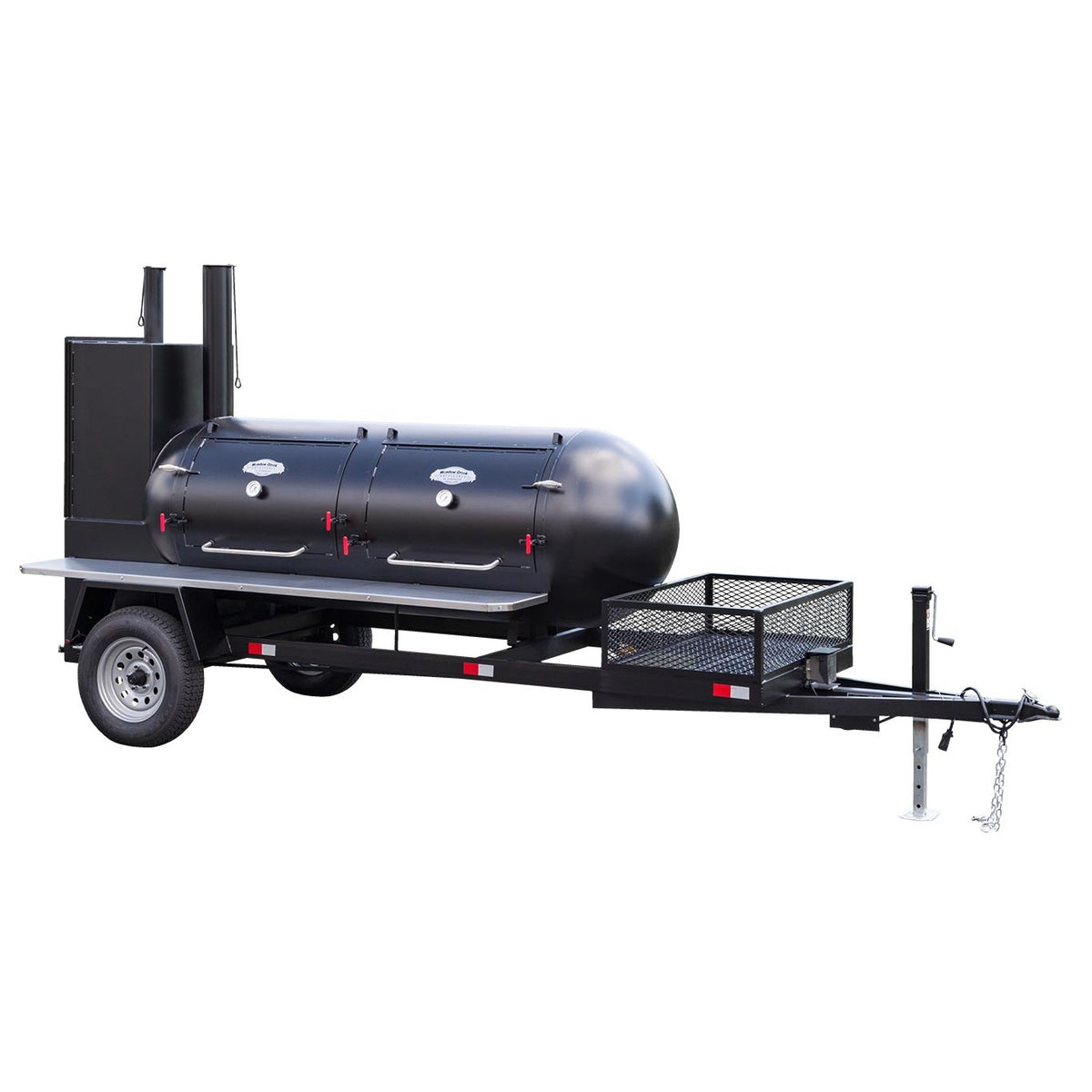 Meadow Creek Stainless Steel Smoker, Black - 202"