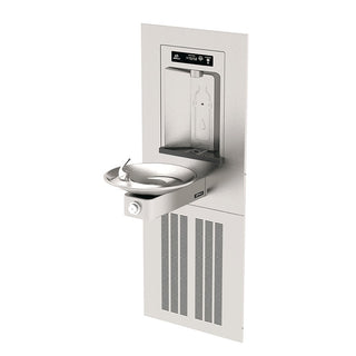 Haws Corporation 1001HSA.8 Stainless Steel Bottle Filler, 19 5/8" x 18 5/8", 115V - Default Title