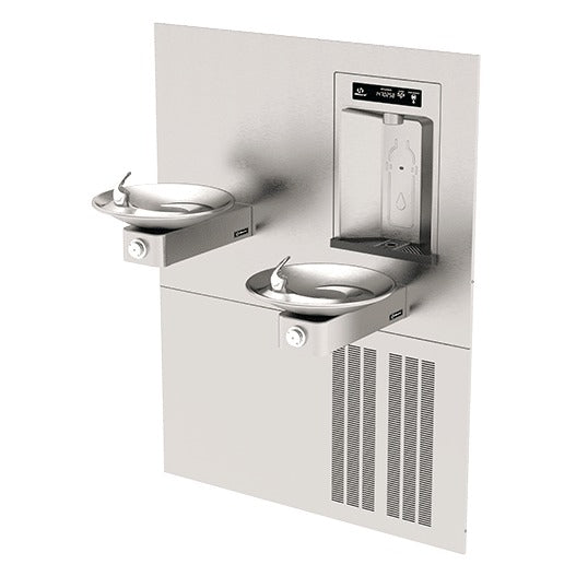 Haws Corporation 1011HSA.8 Stainless Steel Bottle Filler, 38 1/4" x 18 5/8", 115V - Default Title