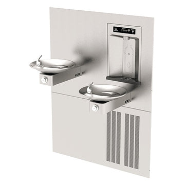 Haws Corporation 1011HSA.8 Stainless Steel Bottle Filler, 38 1/4" x 18 5/8", 115V - Default Title