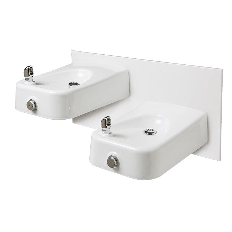 Haws Corporation 1501 Cast Iron Drinking Fountain, 32" Wide, White - photo 2