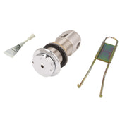 Haws Corporation 5874PBF Stainless Steel Flanged Push Button, Silver - Default Title