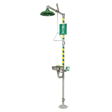Haws Corporation 8300-8309 Emergency Shower, 14 3/4" Wide, Green - Default Title
