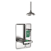 Haws Corporation 8356WCC Stainless Steel Face Wash Station, 22" Wide, Silver - Default Title