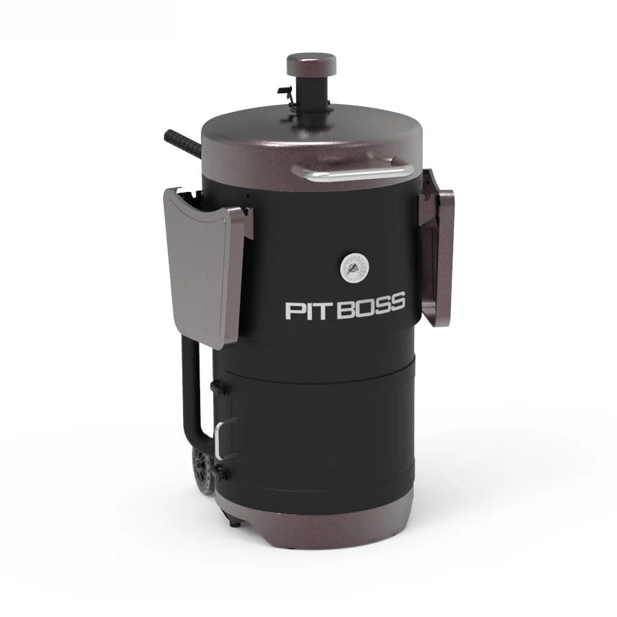 Pit Boss 10796 Steel Smoker, 26 3/8" x 48 7/16", Black - Default Title