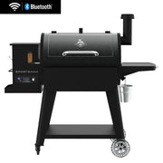Pit Boss 10910 Stainless Steel Pellet Grill, 32 5/16" x 64 3/16", Black - Default Title