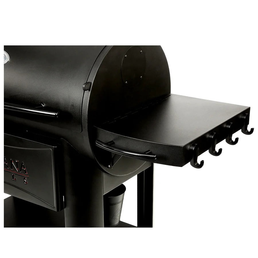 Louisiana Grills 20019 Stainless Steel Side Shelf, Black - Default Title