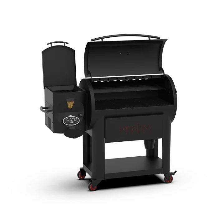 Louisiana Grills 10597 Stainless Steel Pellet Grill, 57 1/8" Wide, Black - photo 3