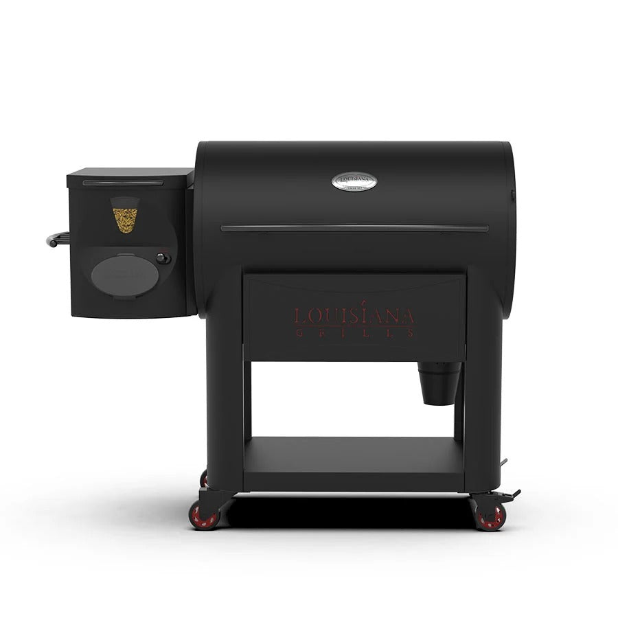 Louisiana Grills 10597 Stainless Steel Pellet Grill, 57 1/8" Wide, Black - Default Title
