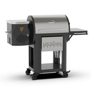 Louisiana Grills 10592 Stainless Steel Pellet Grill, 63 3/16" Wide, Silver - Default Title