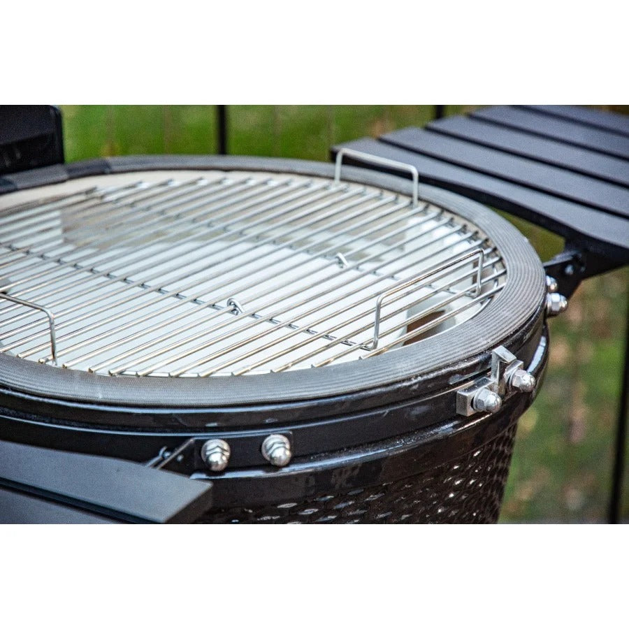 Louisiana Grills 10705 Ceramic Kamado Grill, 51 7/8" Wide, Black - photo 5