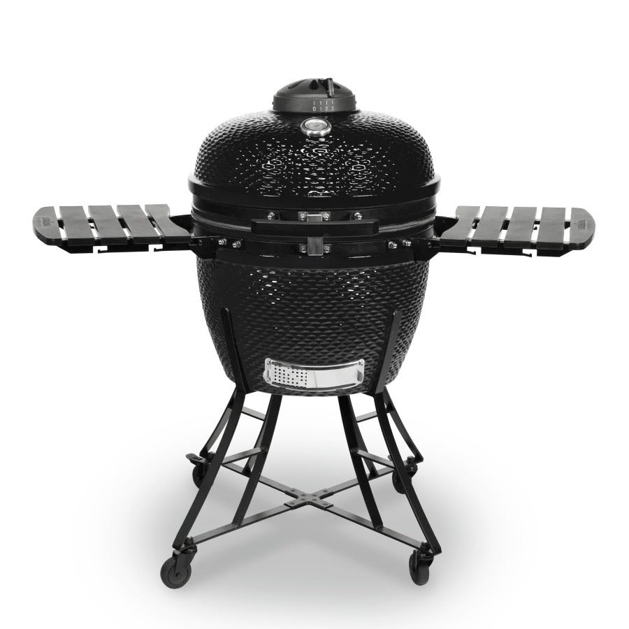 Louisiana Grills 10705 Ceramic Kamado Grill, 51 7/8" Wide, Black - Default Title
