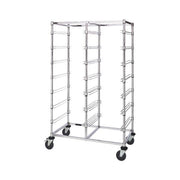 Quantum Storage Systems Steel Bin Cart, 40" Wide, Silver - 14
