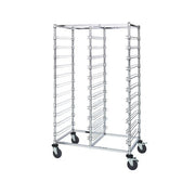 Quantum Storage Systems Steel Bin Cart, 40" Wide, Silver - 22