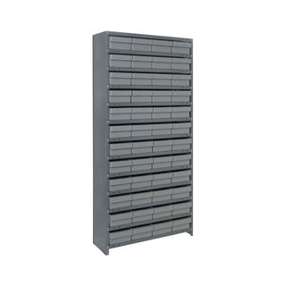 Quantum Storage Systems CL1875 Super Tuff Steel Shelving System, 18" x 36" - Blue