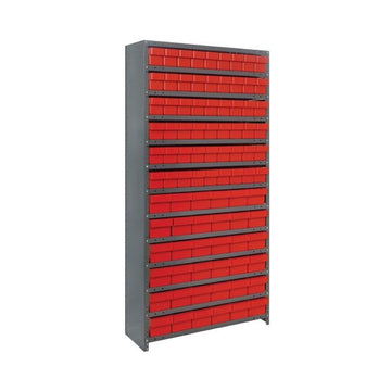 Quantum Storage Systems CL1875 Super Tuff Steel Shelving System, 18" x 36" - Blue