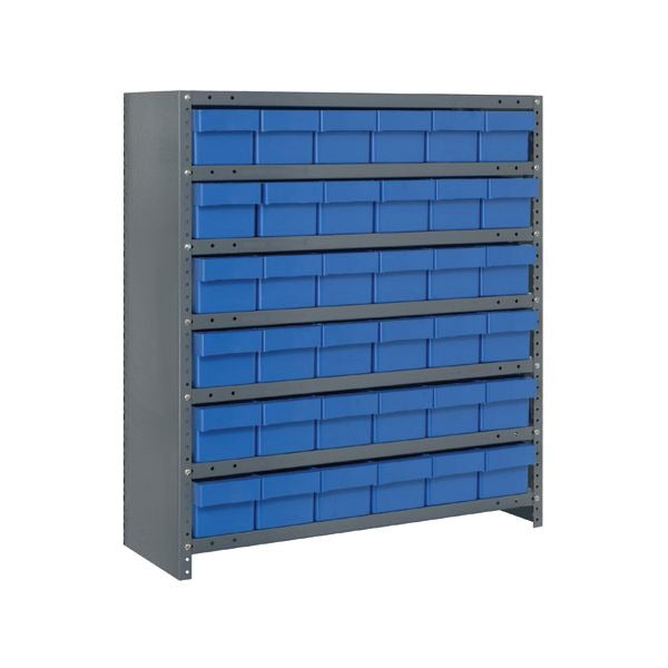 Quantum Storage Systems CL1239 Super Tuff Steel Shelving System, 12" x 36" - photo 2