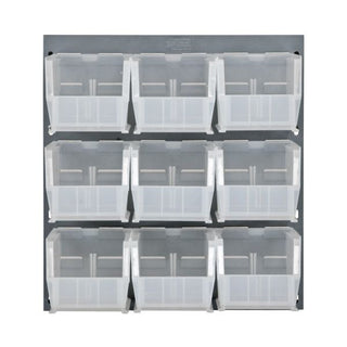 Quantum Storage Systems QLP-1819-230 Louvered Panel, 18" Wide - Black