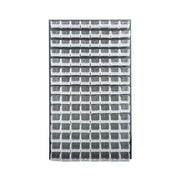 Quantum Storage Systems QLP-3661-220 Louvered Panel, 36" Wide - Clear