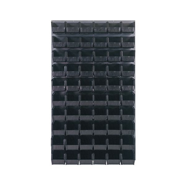 Quantum Storage Systems QLP-3661-230 Louvered Panel, 36" Wide - Black