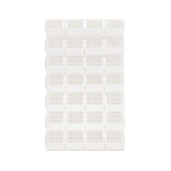 Quantum Storage Systems QLP-3661HC-240 Louvered Panel, 36" Wide - Clear