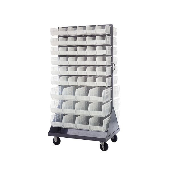 Quantum Storage Systems QMD-36H Louvered Rack, 36" Wide - Clear