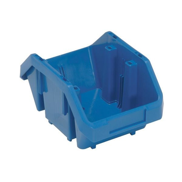 Quantum Storage Systems Polypropylene QuickPick Bin, Blue - 6 5/8" x 9 1/2" x 5"