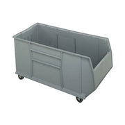 Quantum Storage Systems Polypropylene RackBin Container, 41 7/8" Long, Gray - 19 7/8"