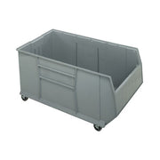Quantum Storage Systems Polypropylene RackBin Container, 41 7/8" Long, Gray - 23 7/8"