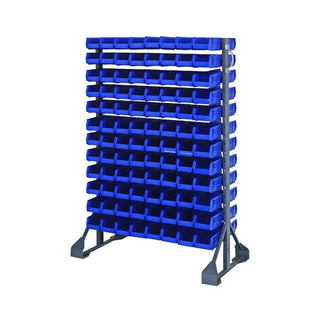 Quantum Storage Systems QRU-12D-220 Steel Rail Rack, 20" x 36" - Black