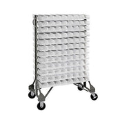 Quantum Storage Systems QRU-12D-220 Steel Rail Rack, 20" x 36" - Clear