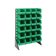 Quantum Storage Systems QRU-12S-240 Steel Rail Rack, 15" x 36" - Red
