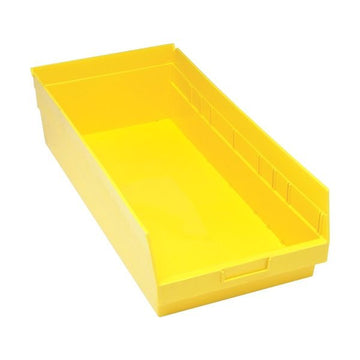 Quantum Storage Systems Polypropylene Shelf Bin, 11 1/8" x 23 5/8" - Blue