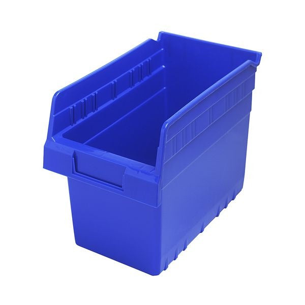 Quantum Storage Systems Polypropylene Shelf Bin, 6 5/8" x 11 5/8" - photo 2